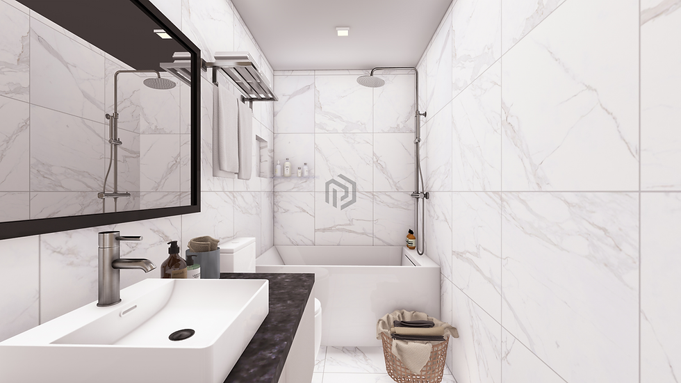 Interior - Toilet & Bath Area