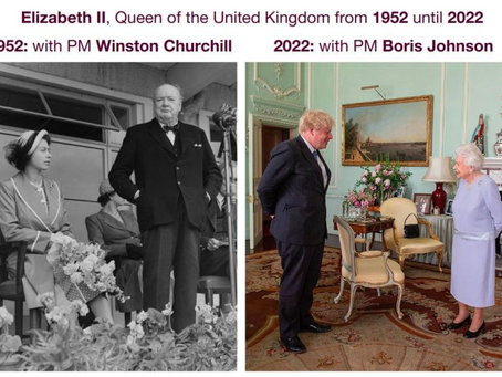 The Brits mourn the death of Queen Elizabeth II.