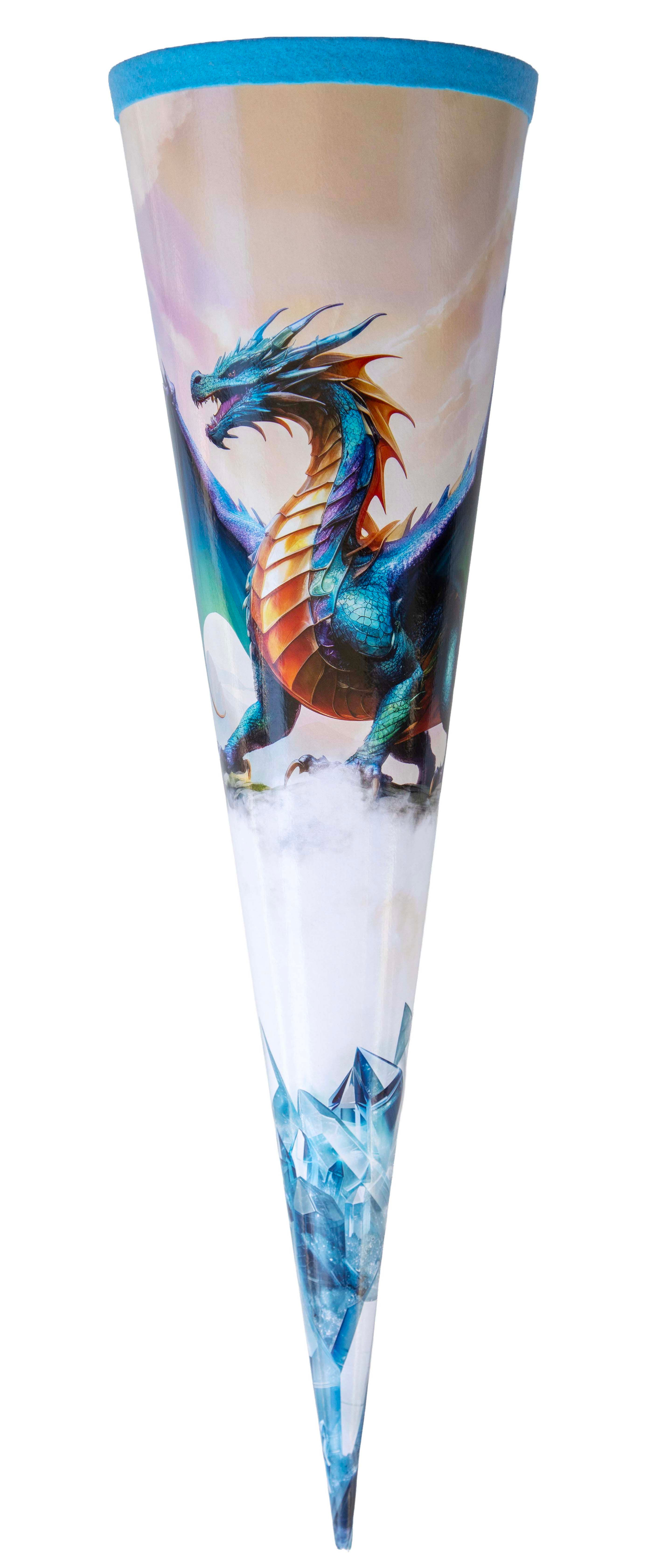 Kristall Drache 70cm