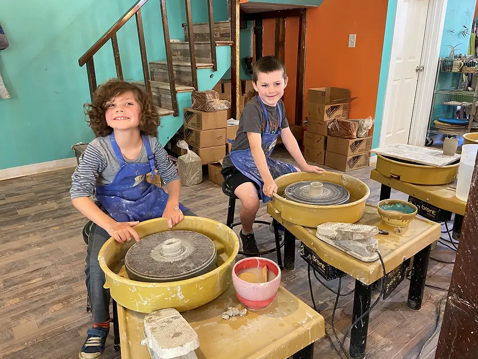Winter 6-8 yo 1-4PM Holiday Pottery Camp