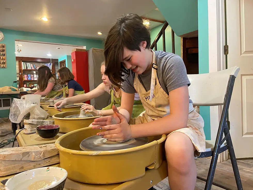 Winter 9-14 yo 9-12PM Holiday Pottery Camp