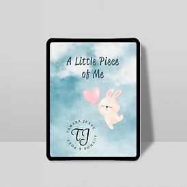 Book titled A Little Piece of Me by Tamara Jensy