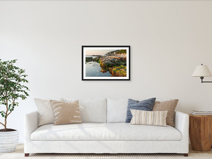 Thumbnail: Rugged coastal rocks of Passetto in Ancona 40x60 cm