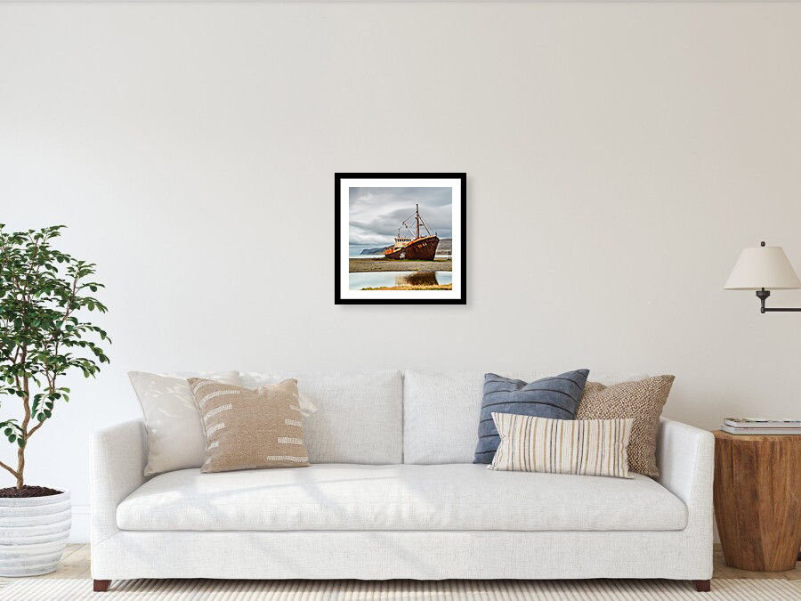 Thumbnail: Garðar BA64 Shipwreck 40x40 cm