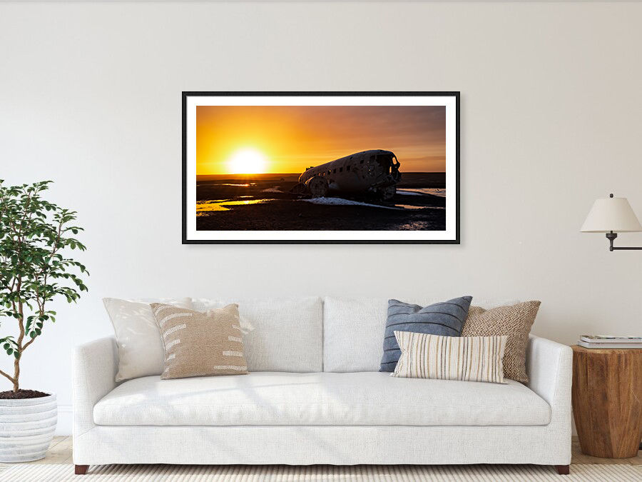Thumbnail: Sólheimasandur, the Plane Wreck 60x120 cm