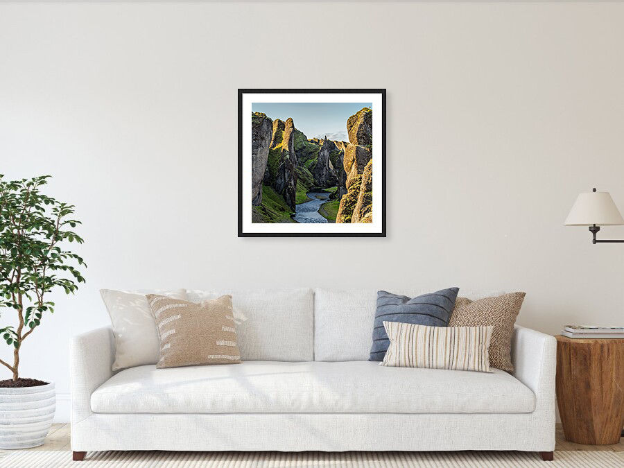 Thumbnail: Fjaðrárgljúfur Canyon 60x60 cm