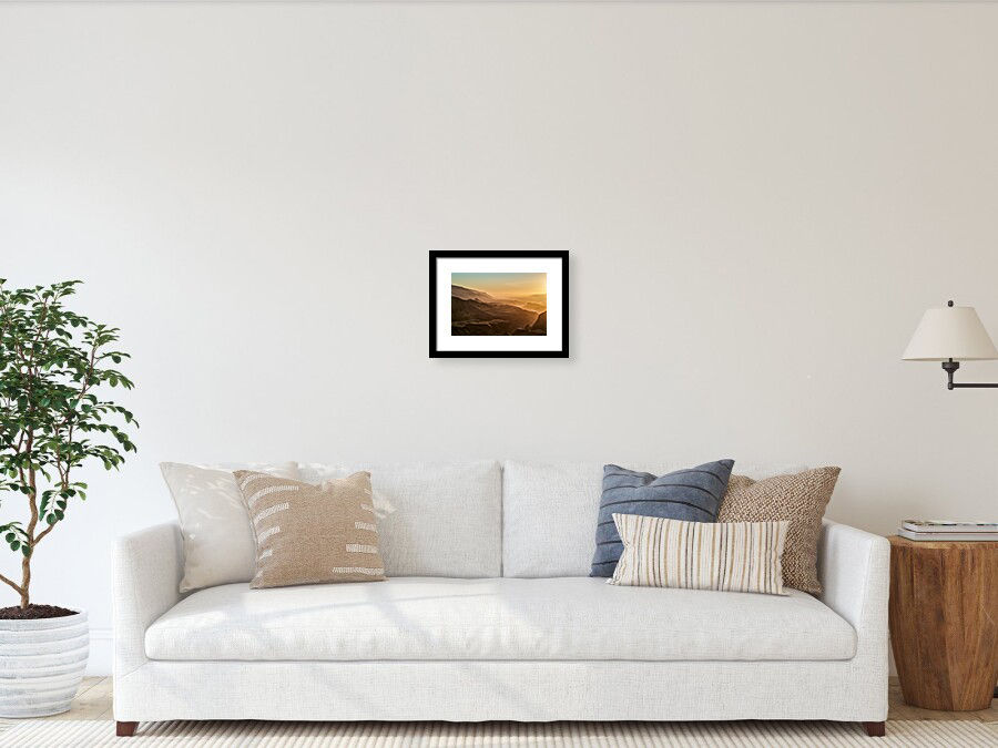 Thumbnail: Thorsmork (Þórsmörk) Valley at Sunset 20x30 cm