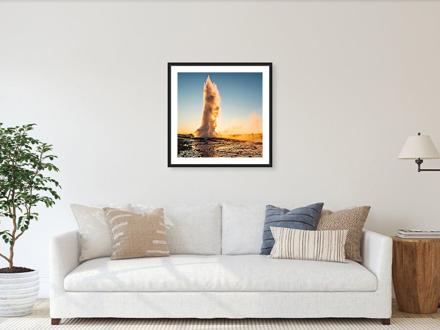 Thumbnail: Geysir Geothermal Area 60x60 cm