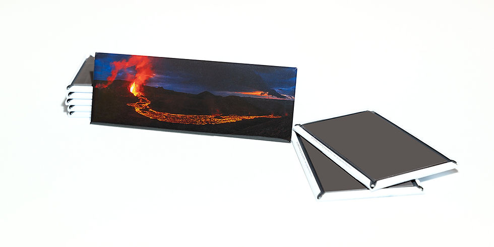 Thumbnail: Fagradalsfjall Volcanic Eruption at Sunrise magnet