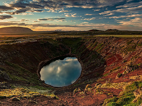 Kerið Volcanic Crater Lake