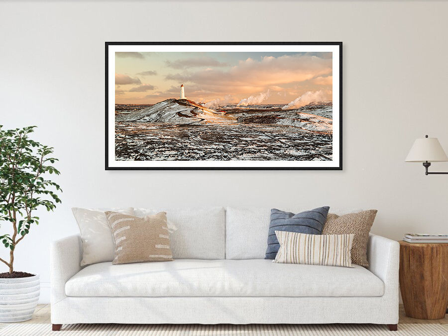 Thumbnail: Reykjanes Lighthouse in Reykjanes Peninsula 80x160 cm