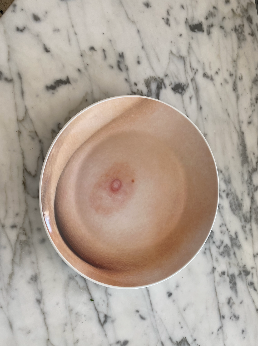 Thumbnail: Milk, 2021 Fine Bone China plate