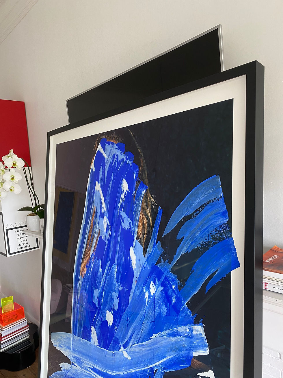 Thumbnail: Anonymous Woman, 2021 Framed in Black UV Museum Grade Acrylic