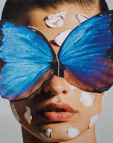 Broken Wings Blue | DINA BROADHURST