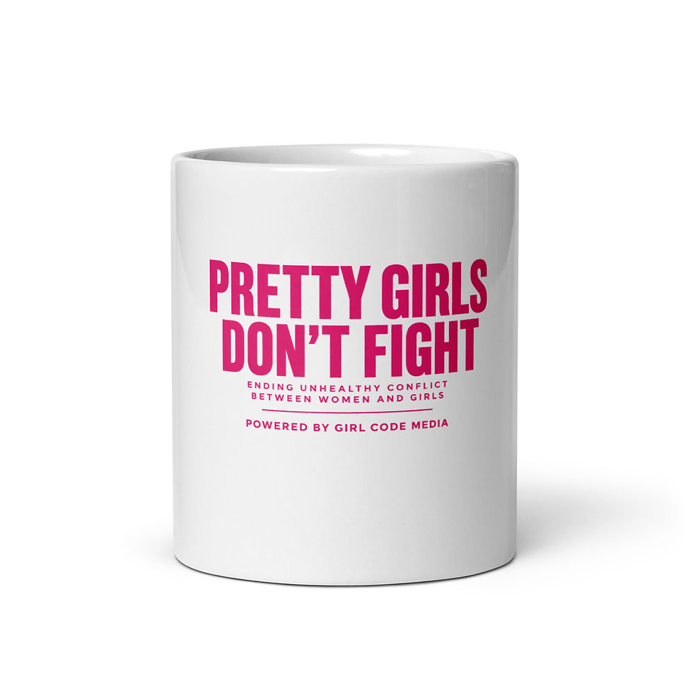 Thumbnail: Pretty Girls Don't Fight Mug