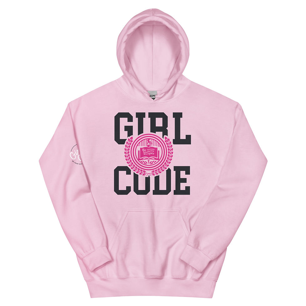 Thumbnail: Adult Girl Code Unisex Hoodie