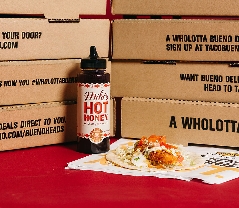 Taco Bueno and Mike's Hot Honey Debut Co-Branded Fried Chicken Taco