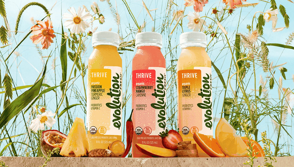 Evolution Fresh Launches Thrive Functional Juice Line
