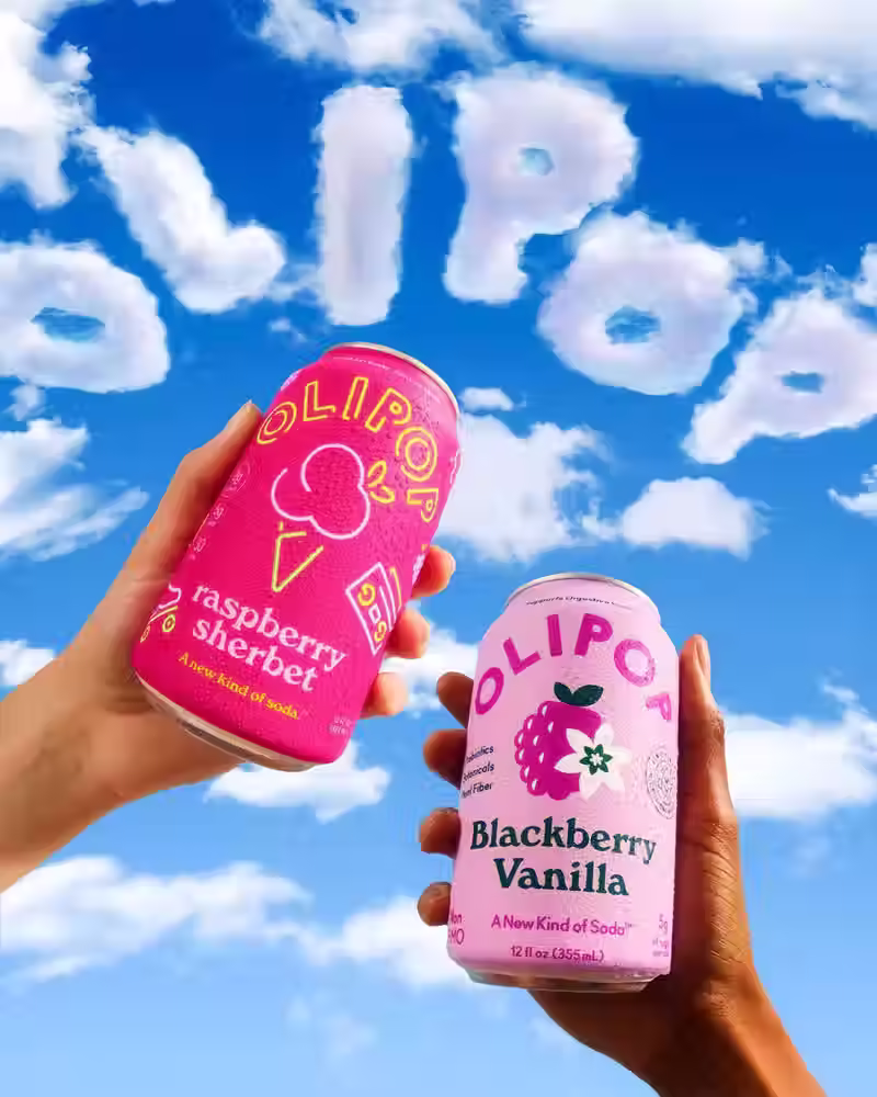 Olipop Launches Two New Functional Soda Berry Flavours