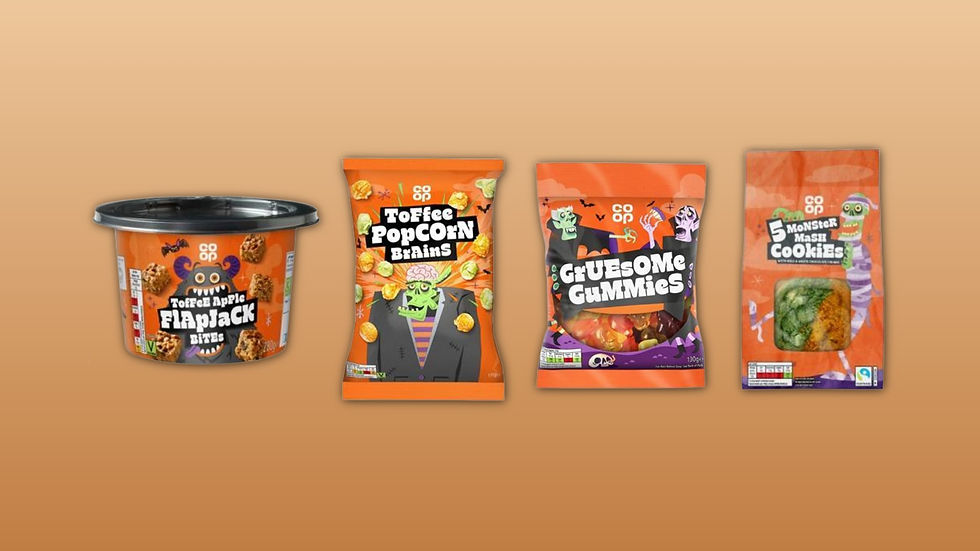 Co-op Launches Halloween 2026 Confectionery and Snack Range