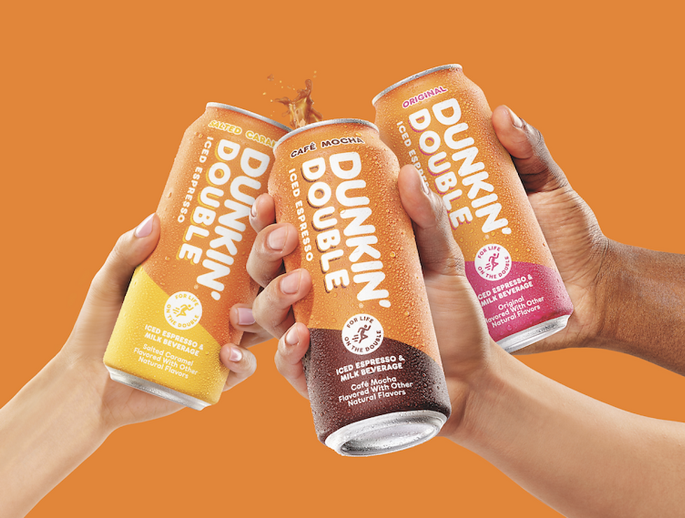 Dunkin Expands RTD Coffee Portfolio with Dunkin Double Launch