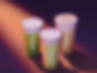 Dunkin' New Green Apple Energy Drink and Purple Cold Foam | FNBX
