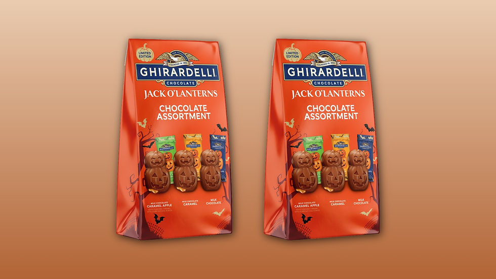 Ghirardelli Relaunches Seasonal Jack O'Lantern Chocolates across US Retail