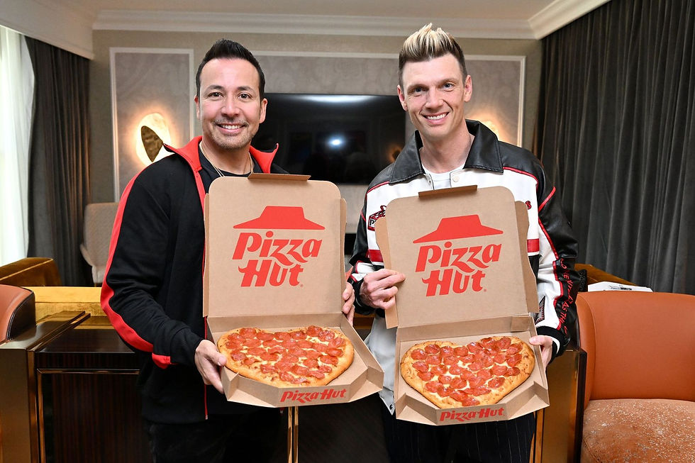 Pizza Hut Leverages Nostalgia Marketing with Backstreet Boys Partnership for Valentine's Day LTO