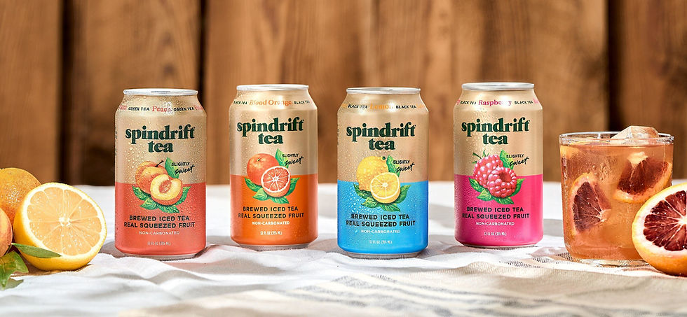 Spindrift Expands Beverage Portfolio with Real Brewed Tea Line
