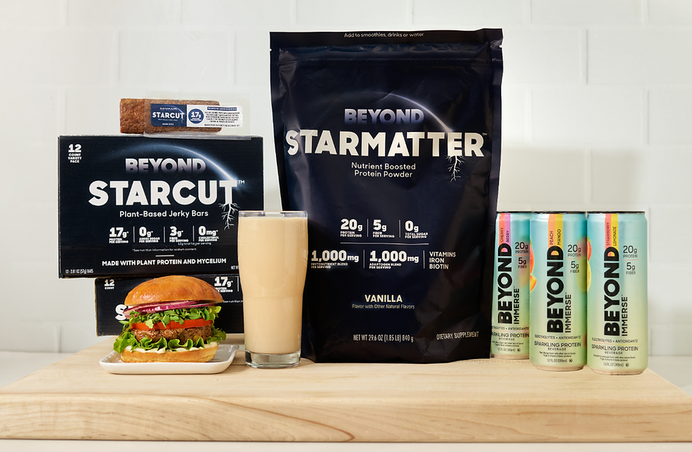 Beyond Meat Launches Phytosphere Platform with Powders, Bars and Beverages