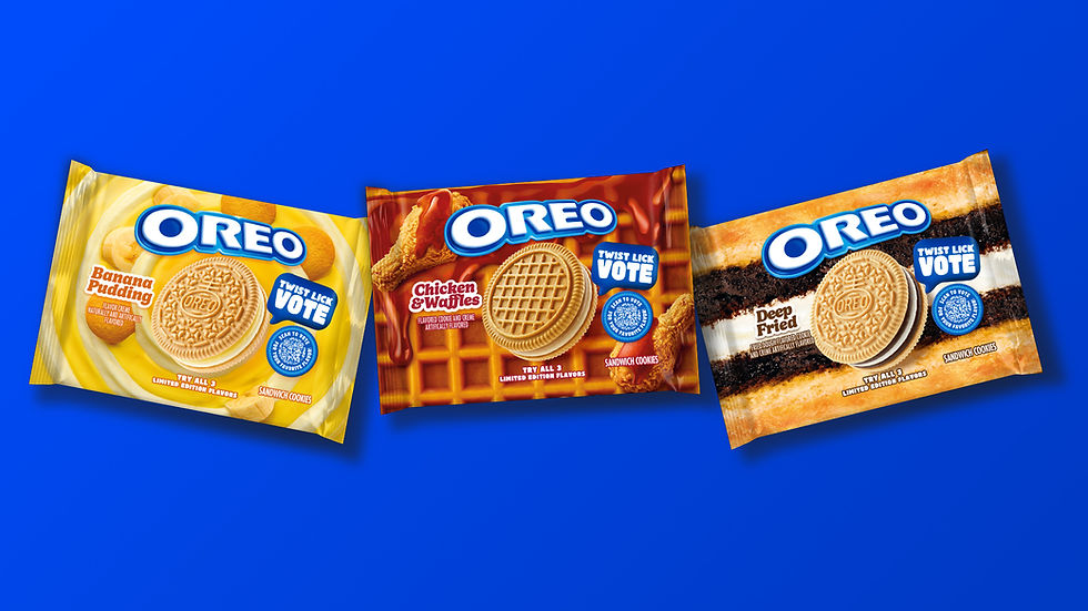Oreo Launches Twist Lick Vote Campaign with Three Limited Edition Flavours