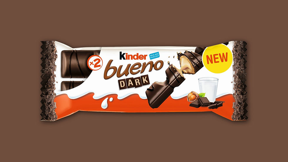 Ferrero Targets Premium Snacking with Kinder Bueno Dark Launch