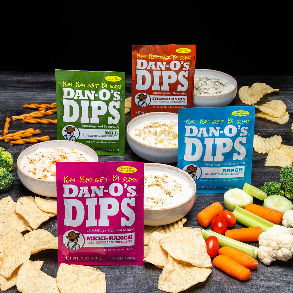 Dan-O’s Seasoning Enters Dry Mix Category with 'Clean Label' Dip Line