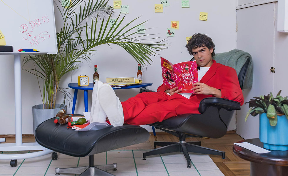 TABASCO Launches Marketing Campaign with Actor Iñaki Godoy as Chief Hot Ideas Person