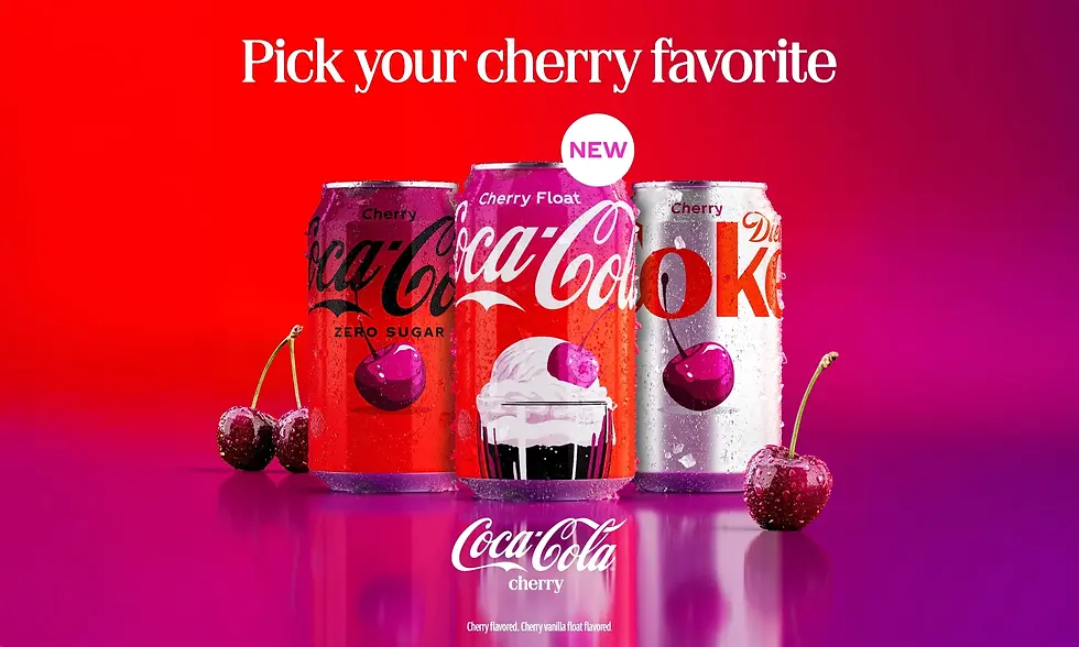 Coca-Cola Expands Cherry Portfolio with 'Nostalgic' Innovation Strategy