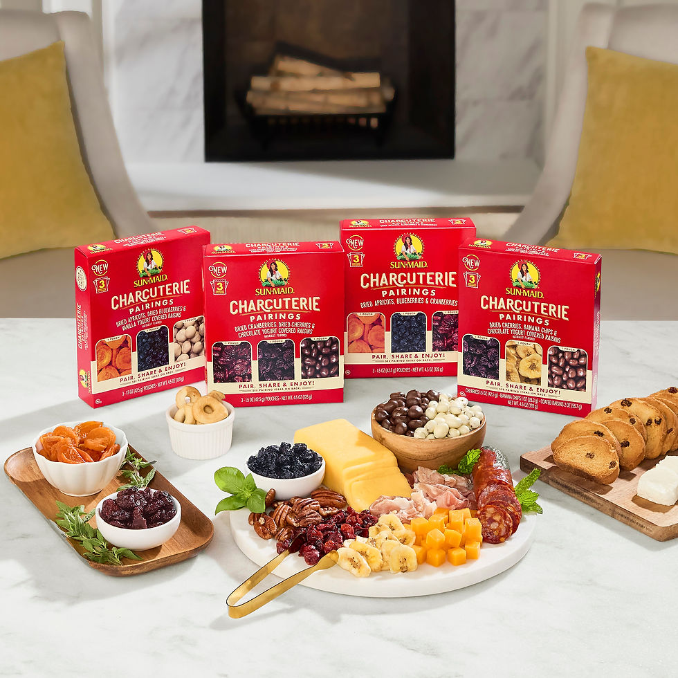 Sun-Maid Introduces Charcuterie Pairings Line