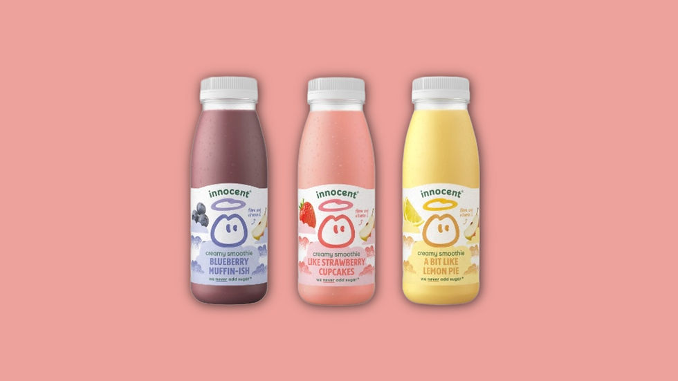 Innocent Drinks Launches Dessert-Inspired Smoothie Range