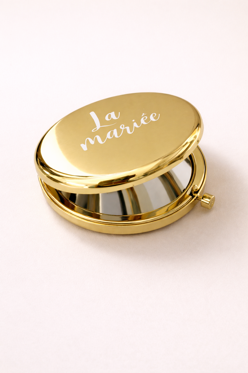 Miroir de poche personnalisé – Éclat