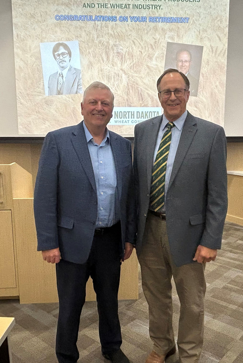 NDWC Chairman Mark Birdsall and Neal Fisher