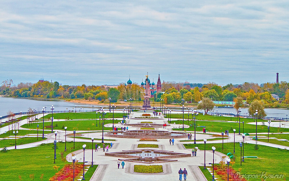 Сквер в Ярославля