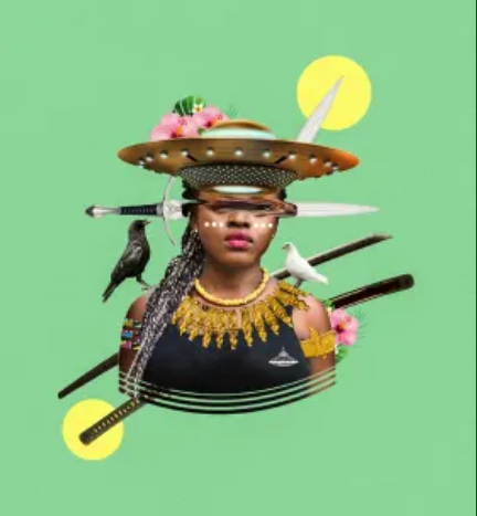 Lynette cites Afrofuturism as a creative response to the grief of systemic injustice. Image Credit: Kaylan F. Michael, under the moniker of Lost In The Island. Michael is a Canadian-based artist and graphic designer.