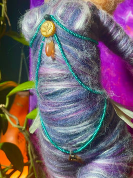 Sculpture en laine Peggy Lisch fe