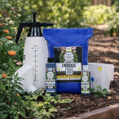 Regenerative Gardening Kit + 68 oz Sprayer & Funnel