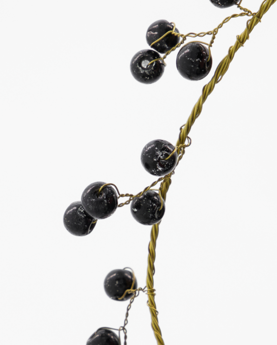 Thumbnail: Hanger ornament cirkel vogel brass