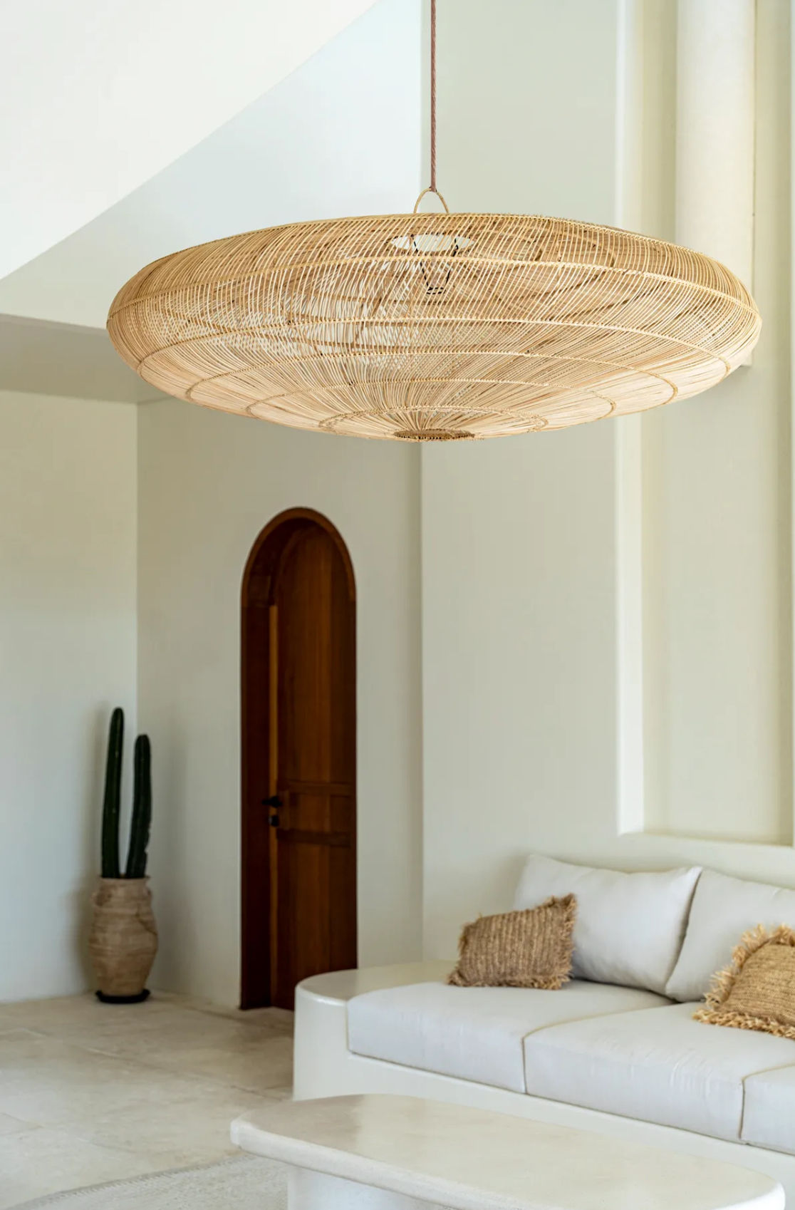 Rattan Mac lamp