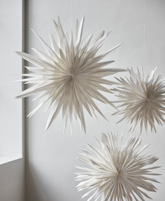 papieren kerstster 70 cm