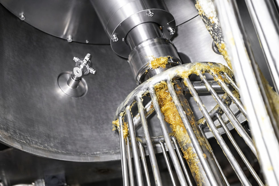 Industrial cleaning compliant with HACCP standards