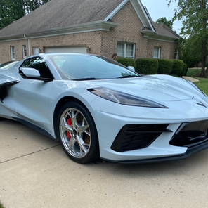 Corvette Stingray Wash and Wax