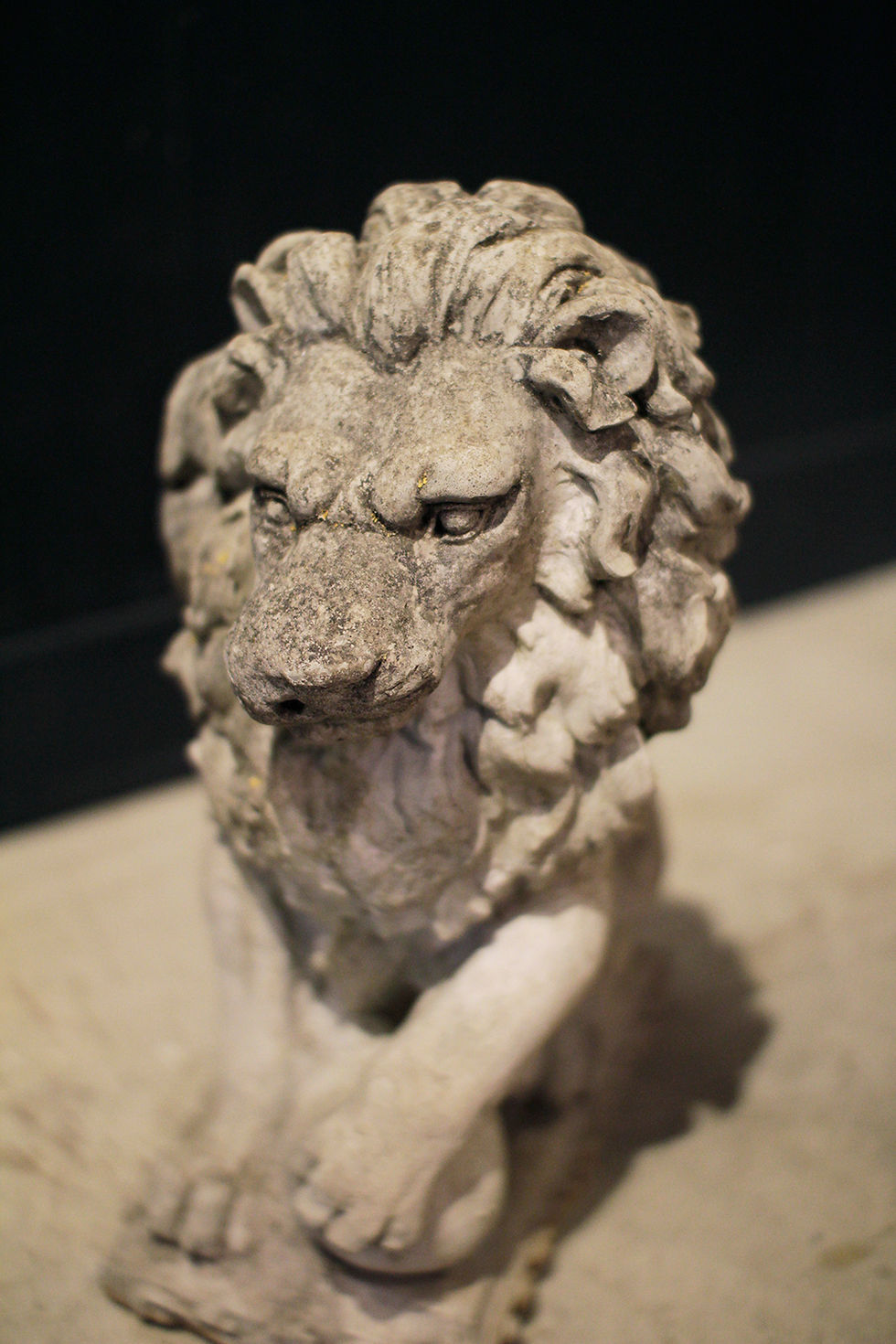サムネイル： Lion en pierre  | 石製ライオン 190162