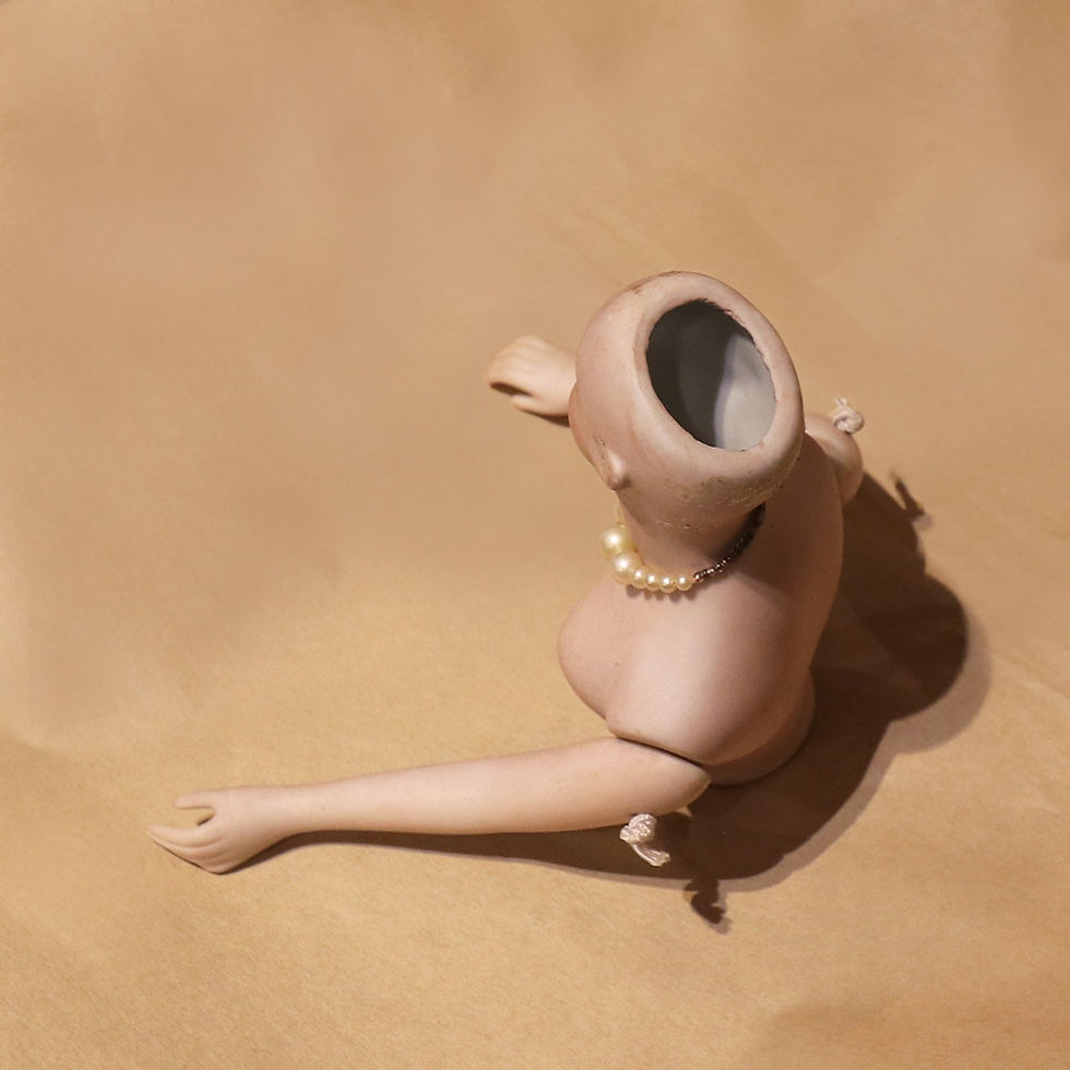 サムネイル： Bisque Doll（half  body） | 上半身ビスクドール 24015